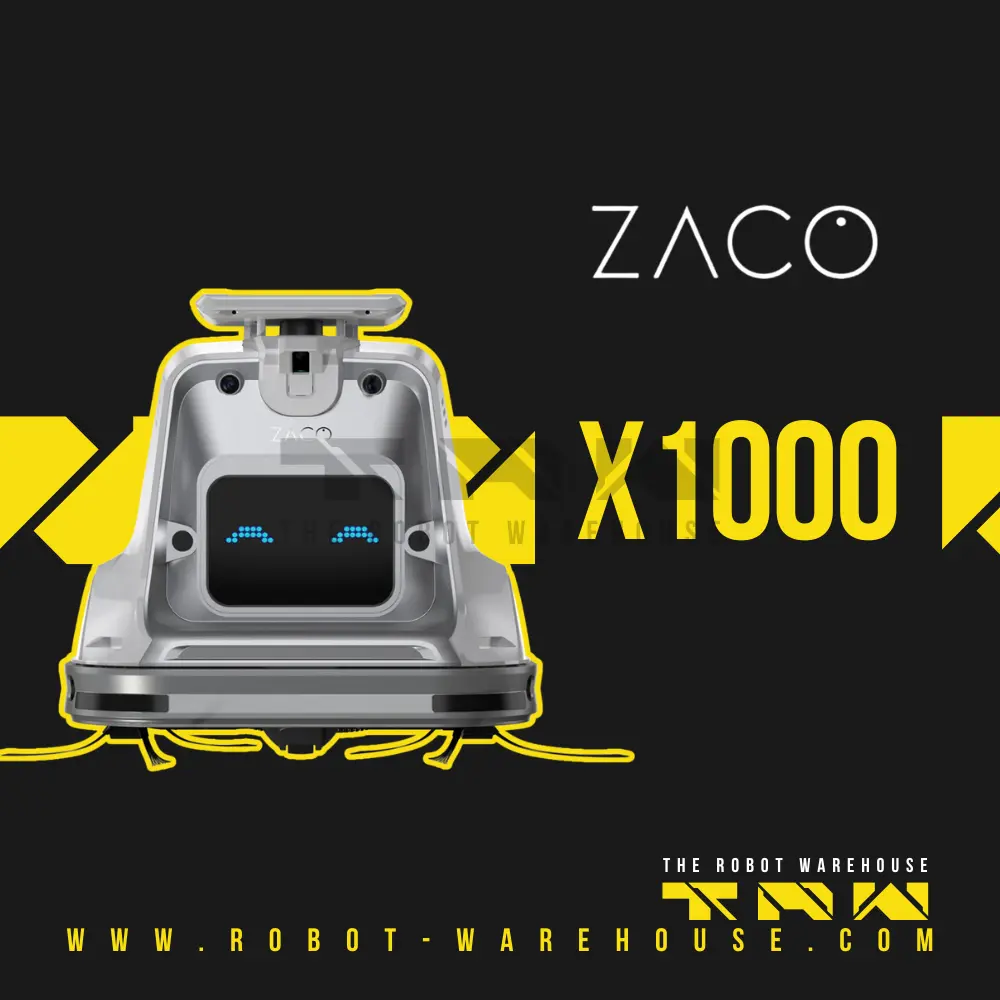 ZACO -  X1000 –  AI-Powered Autonomous Vacuum Cleaning Robot